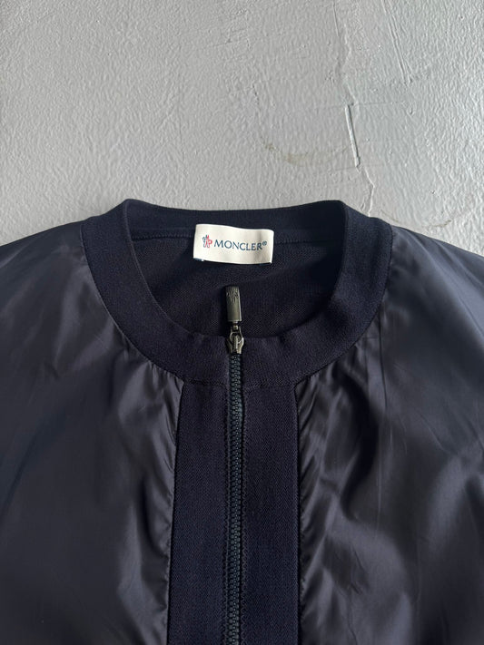 Moncler Womens Nylon Bomber Jacket