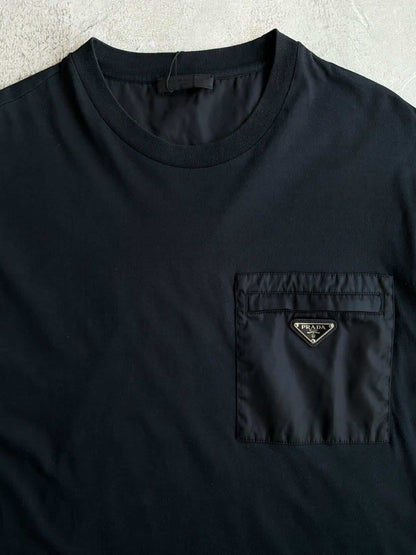 Prada Re-Nylon Emblem Tee