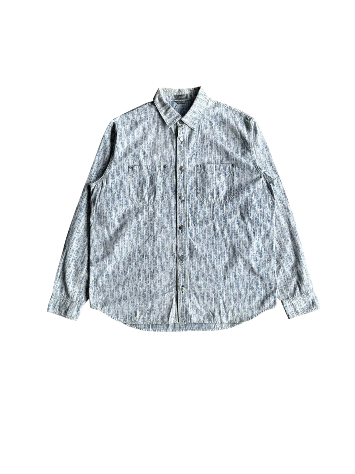 Dior Oblique Monogram Denim Shirt