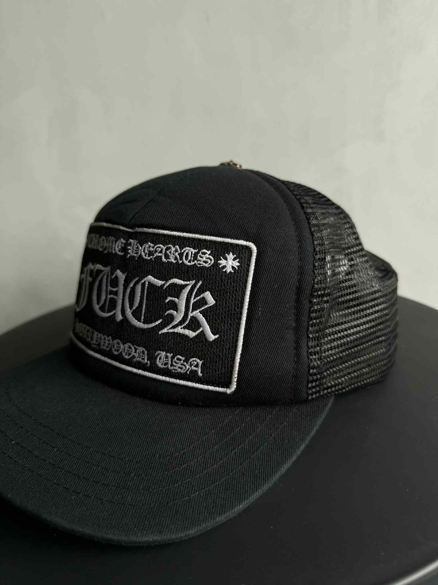 Chrome Hearts FUCK Trucker Hat