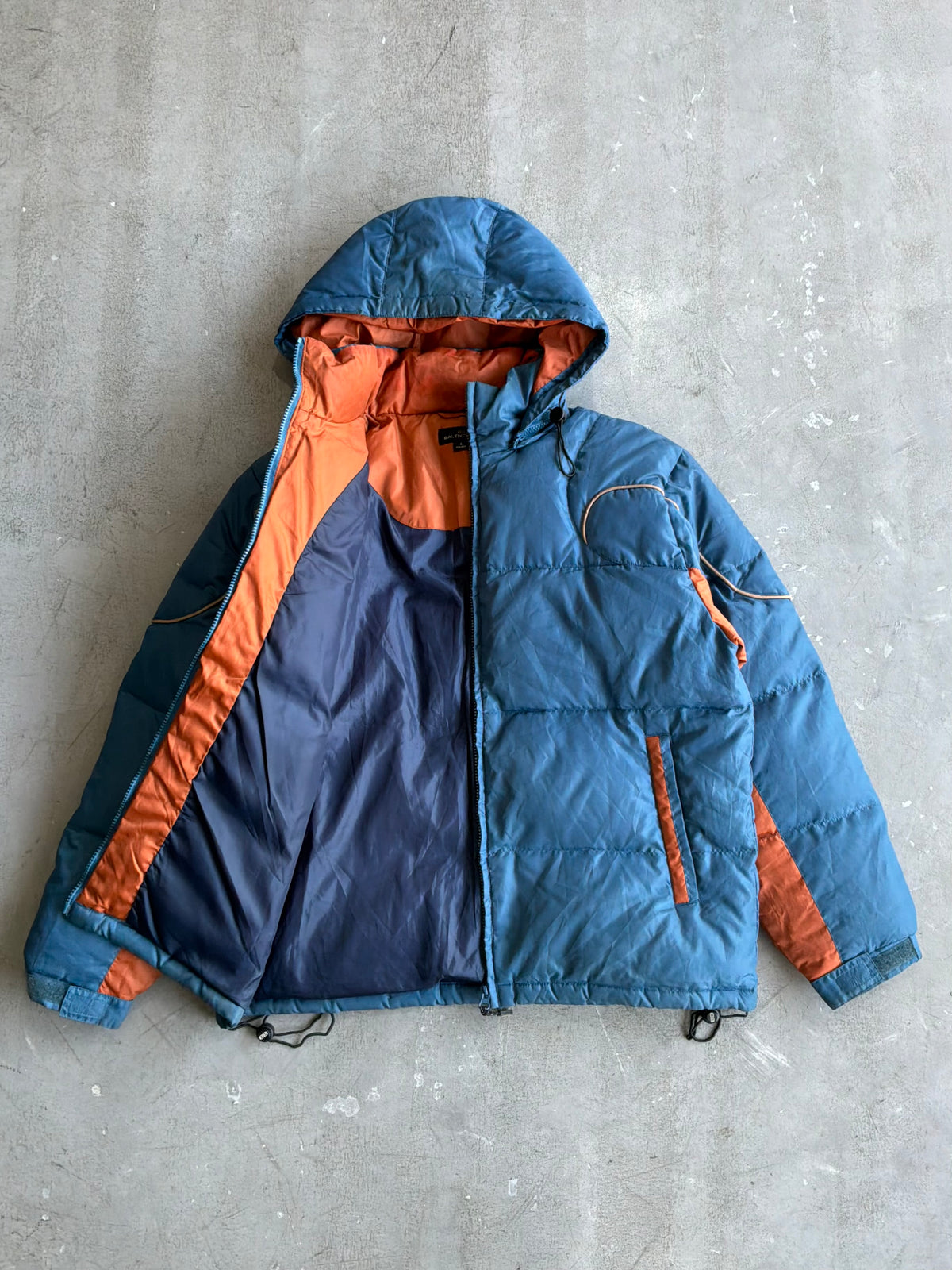 Balenciaga Vintage Blue Puffer Jacket