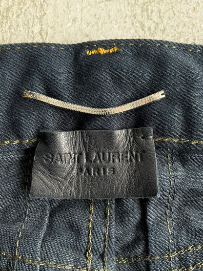 Saint Laurent Paris FW13 “SCAB” Denim Jeans