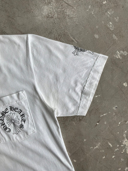 Chrome Hearts Tri Tonal Celtic White Tee