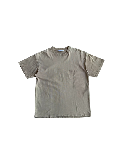 Balenciaga Spellout Chest Logo Tee