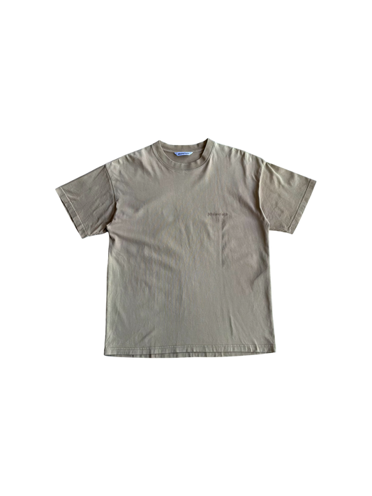 Balenciaga Spellout Chest Logo Tee
