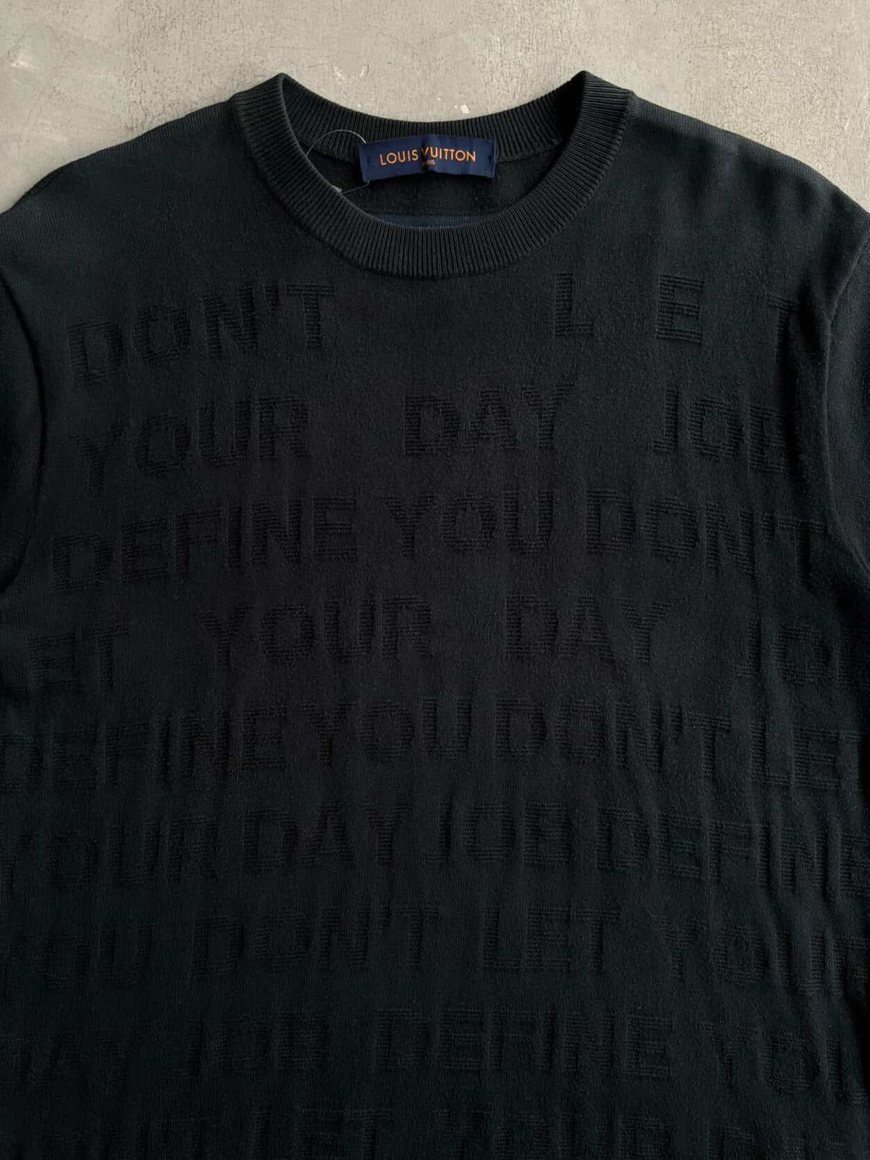 Louis Vuitton All Over Print Knit Tee