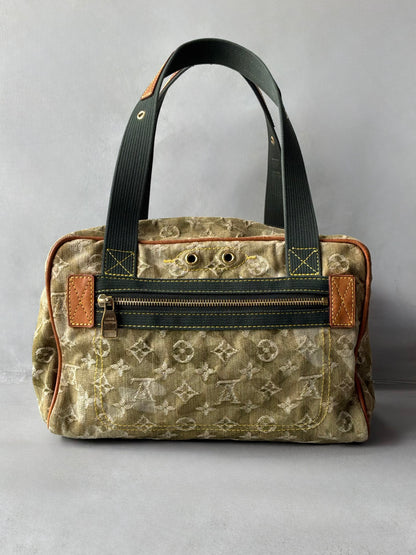 Louis Vuitton x Murakami Monogramouflage Denim Jasmin Bag