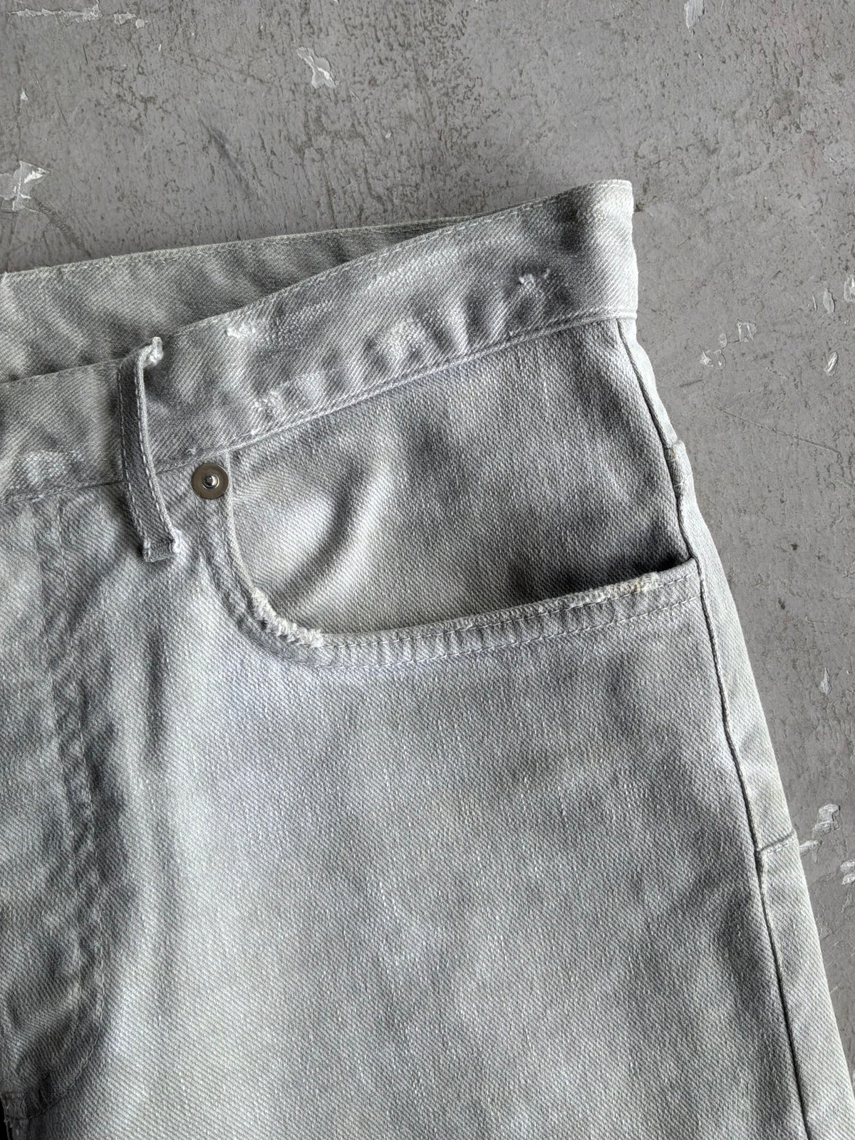 Dior Homme Hedi Slimane Era Gray Denim Jeans