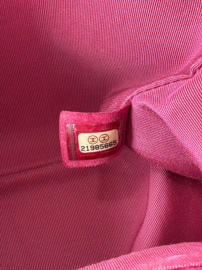 Chanel Classic Single Flap Medium Pink Lambskin Bag