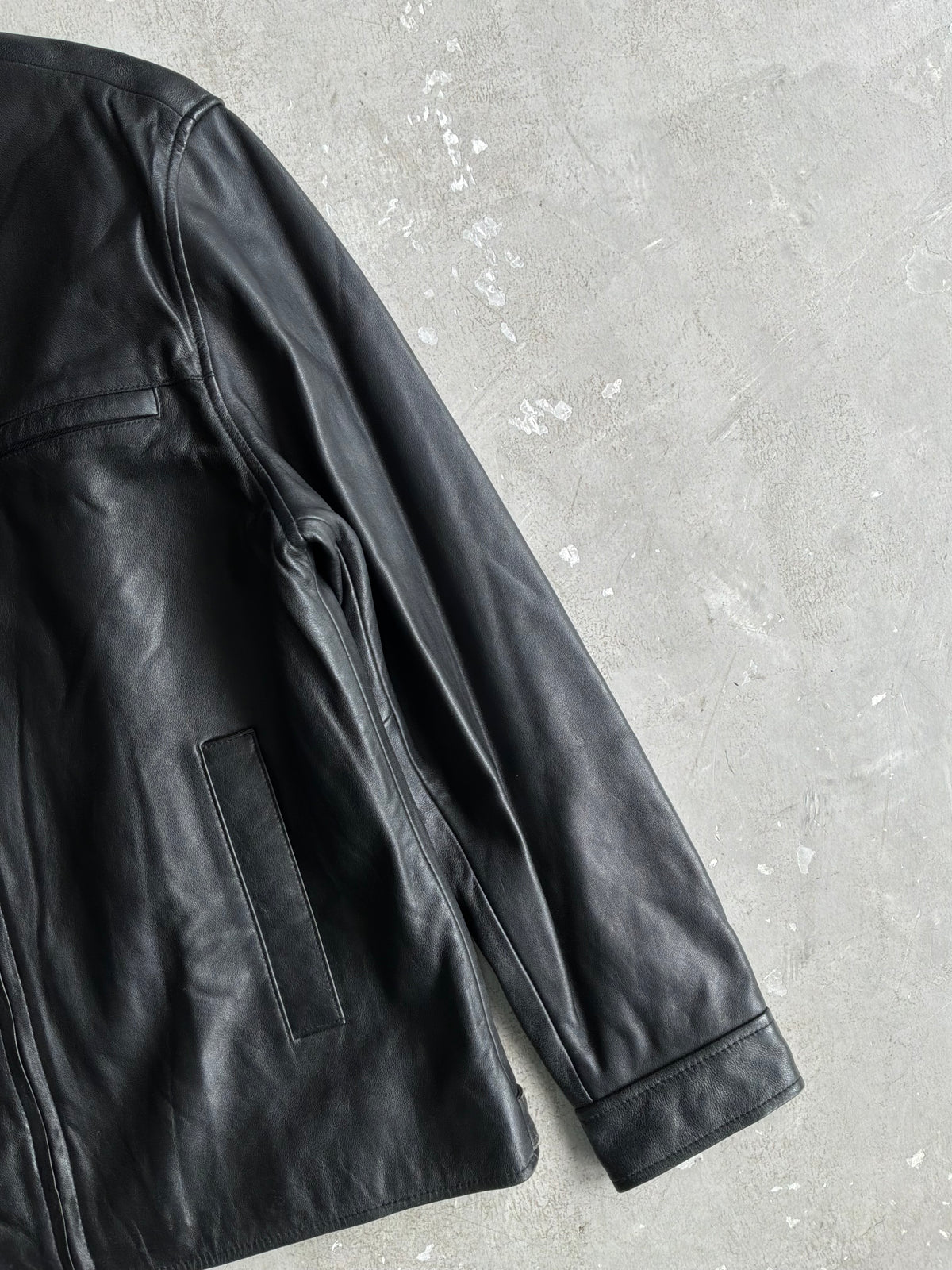 Balenciaga Harrington Leather Jacket