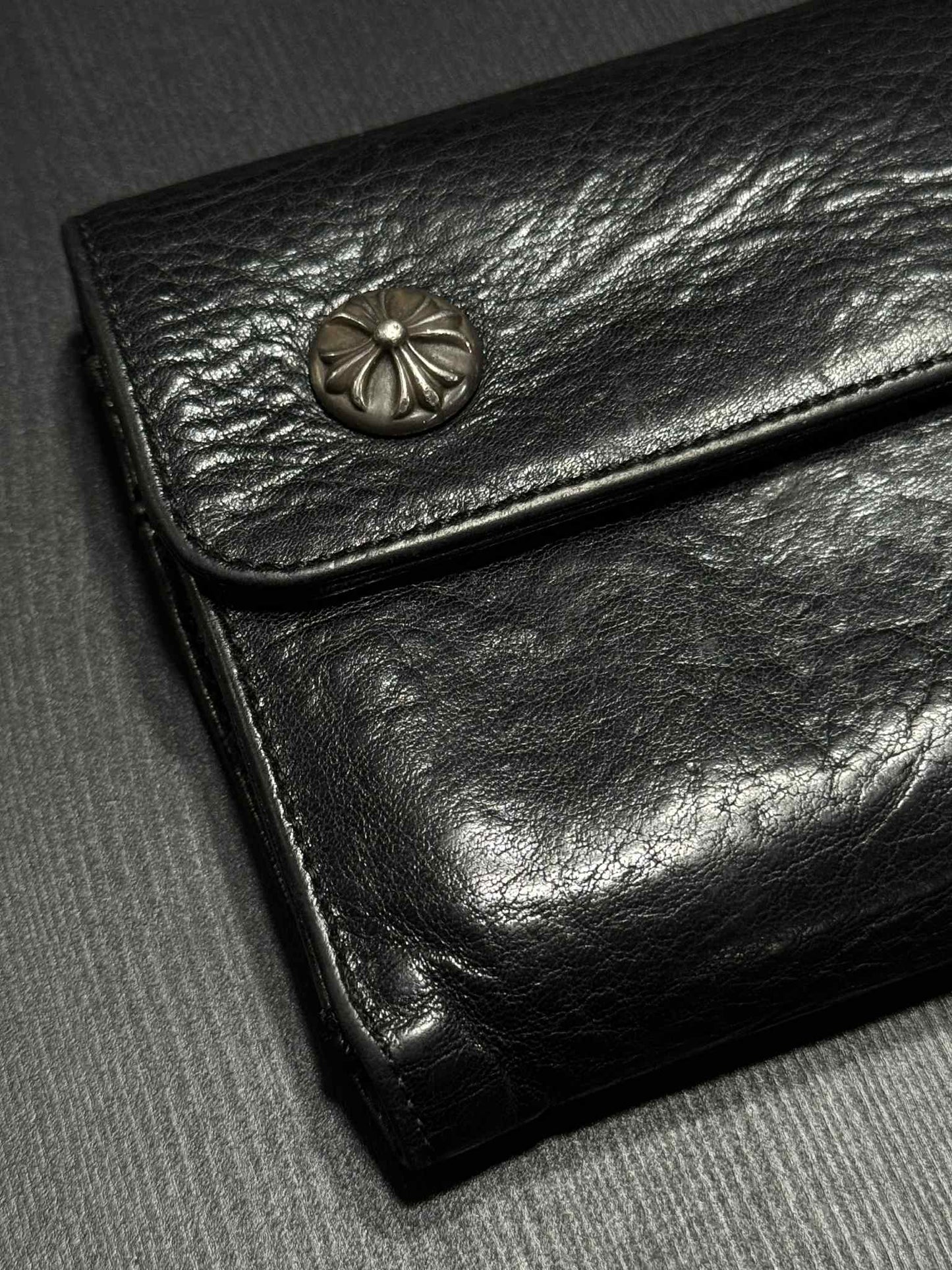 Chrome Hearts Wave Crossball Long Wallet