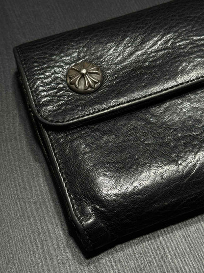 Chrome Hearts Wave Crossball Long Wallet
