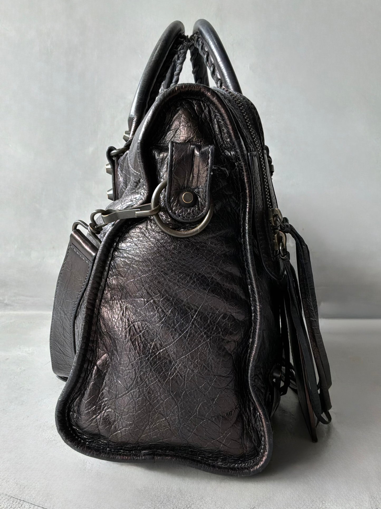 Balenciaga Classic City ‘Ink’ Lambskin Bag
