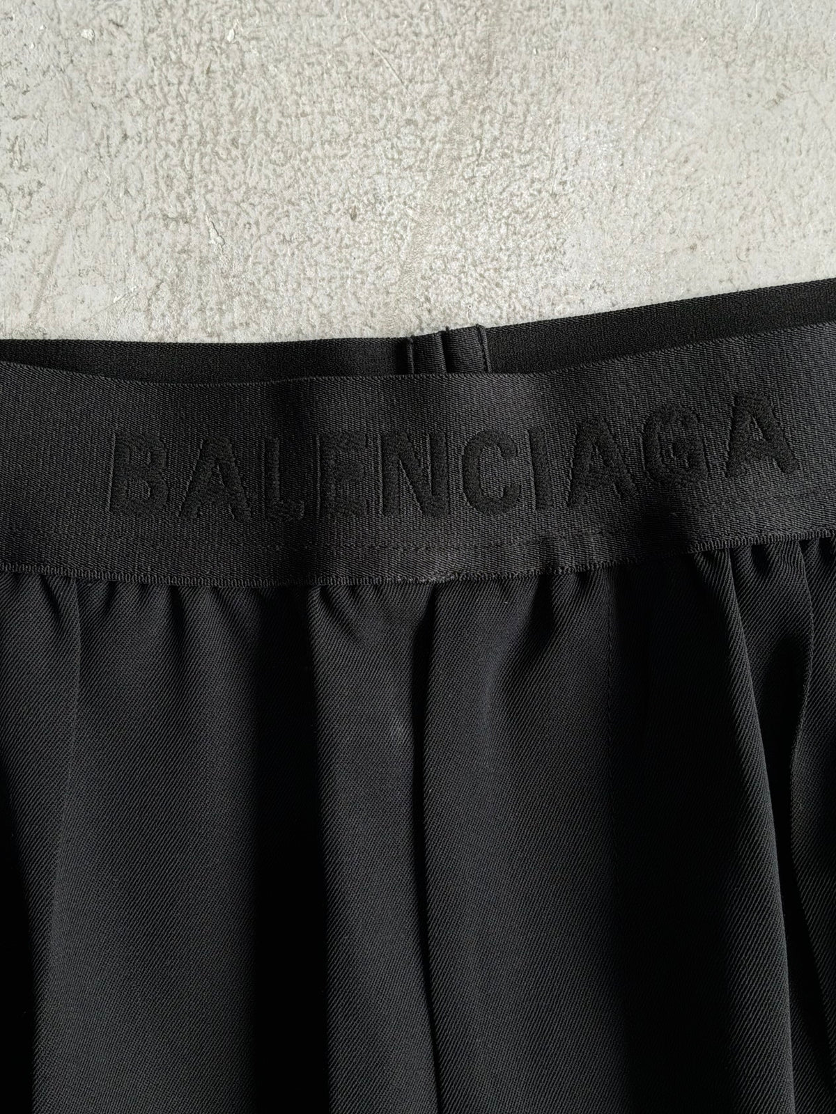 Balenciaga Garterized Baggy Trouser