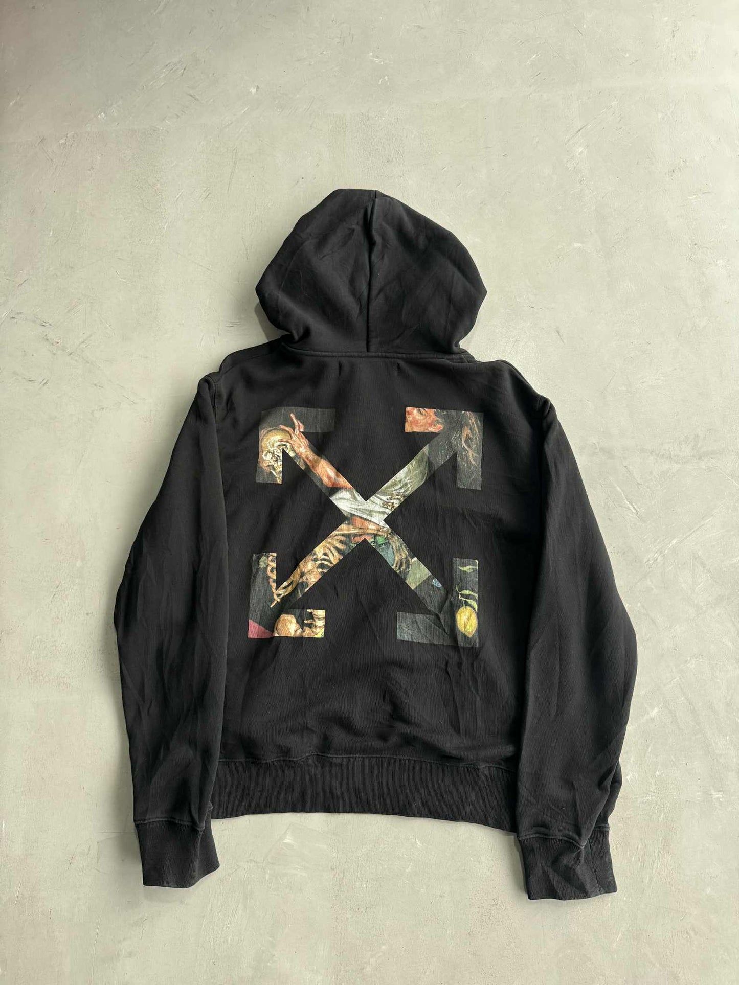 Off white 19ss zip Hoodie