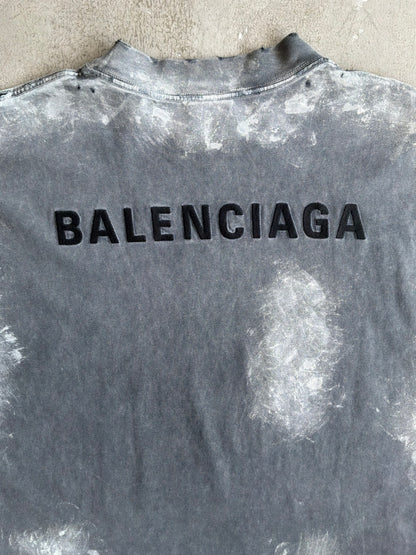 Balenciaga Spellout Tye Die Shirt