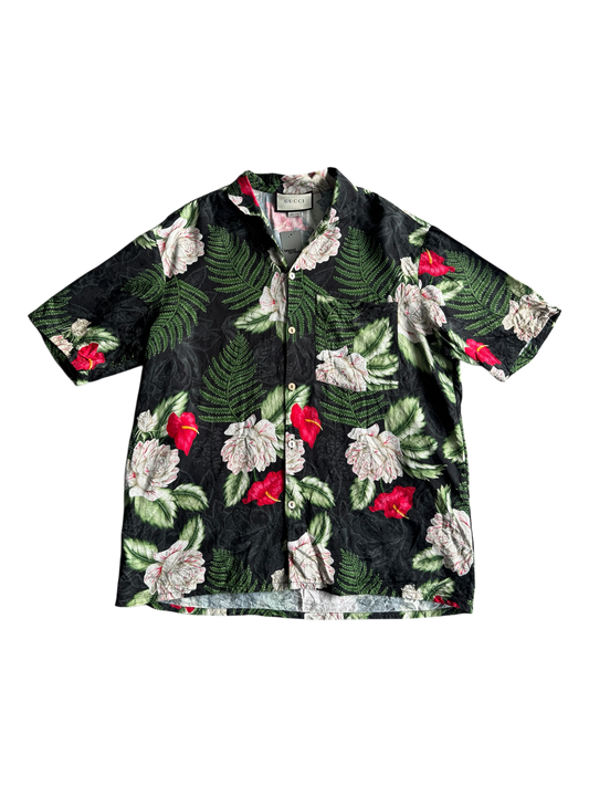 Gucci Polo Button Down Floral