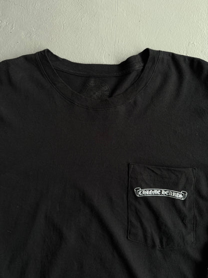 Chrome Hearts Scroll Logo Longsleeves