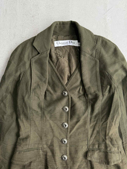 2000s Dior by John Galliano Wool Coat