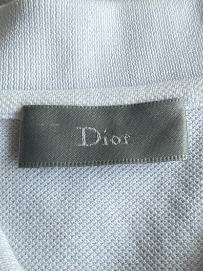 Dior Bee White Polo Shirt