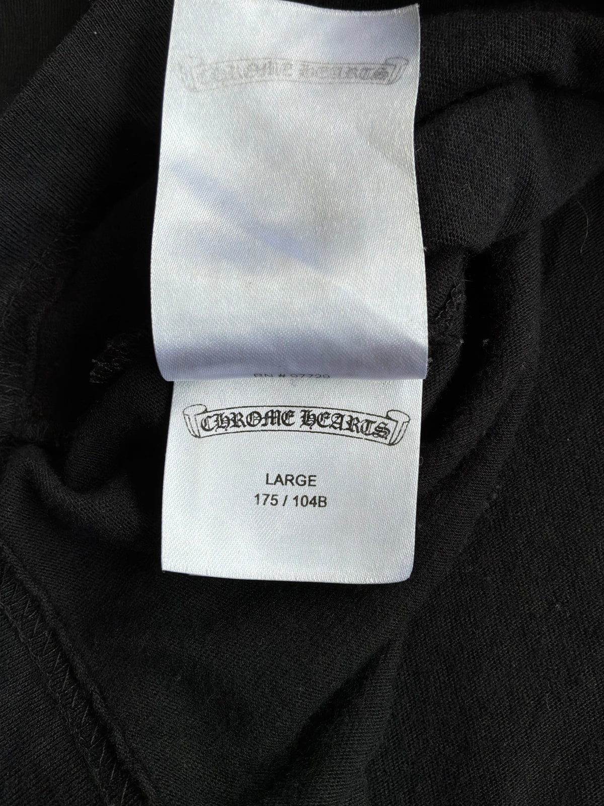 Chrome Hearts Neck Script Floral Longsleeves