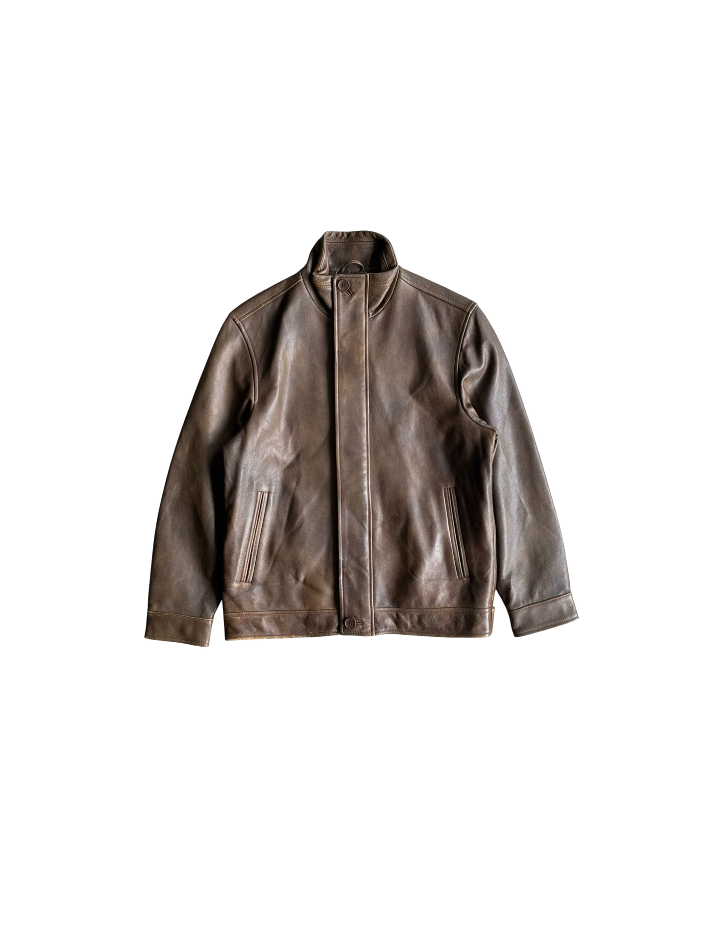 Balenciaga Vintage Brown Leather Jacket