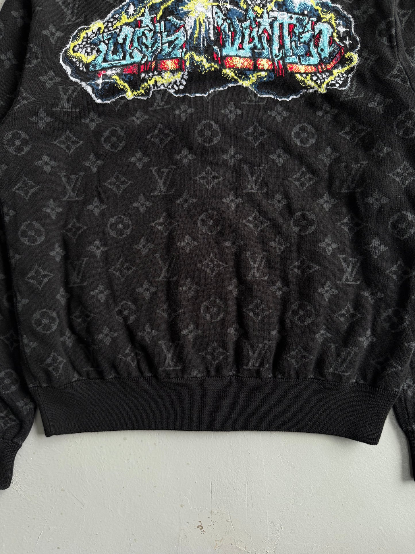 Louis Vuitton Graffiti Monogram Bomber Jacket
