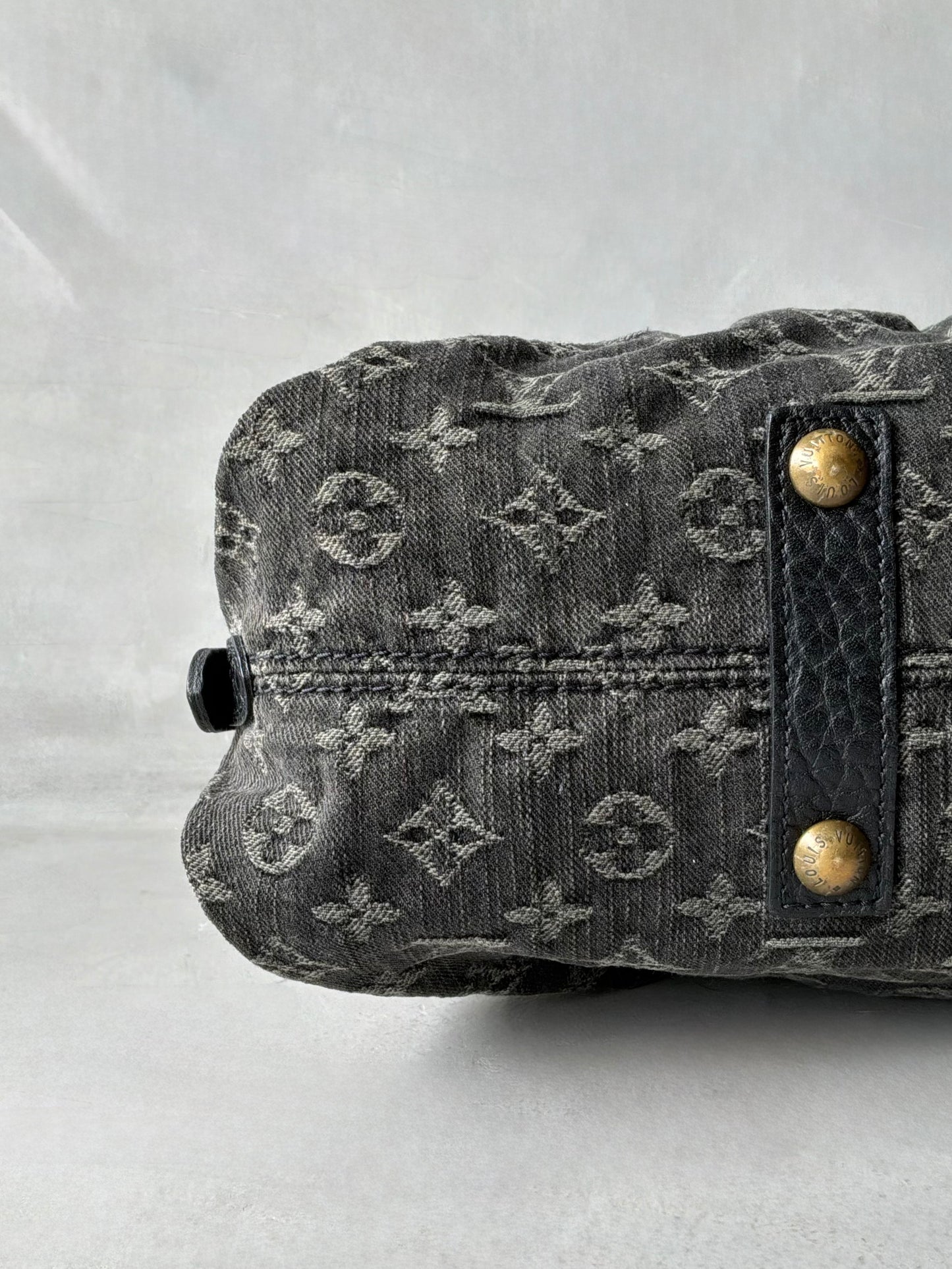 Louis Vuitton Neo Cabby MM Monogram Denim Handbag