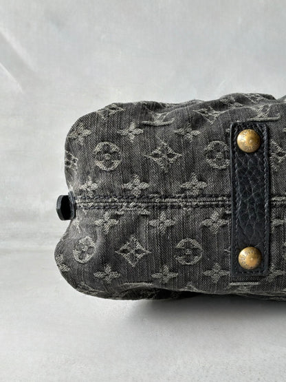 Louis Vuitton Neo Cabby MM Monogram Denim Handbag