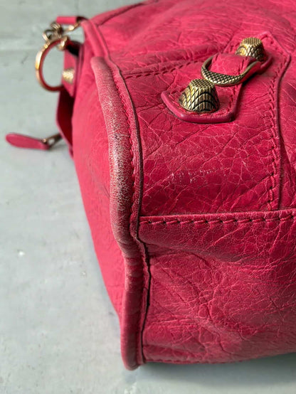 Balenciaga City Classic Pink Lambskin
