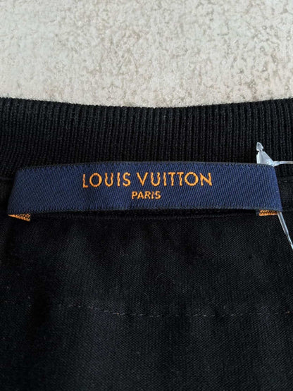 Louis Vuitton Cartoon Jacquard Logos Tee