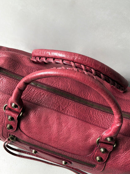 Balenciaga Twiggy Red Lambskin Bag