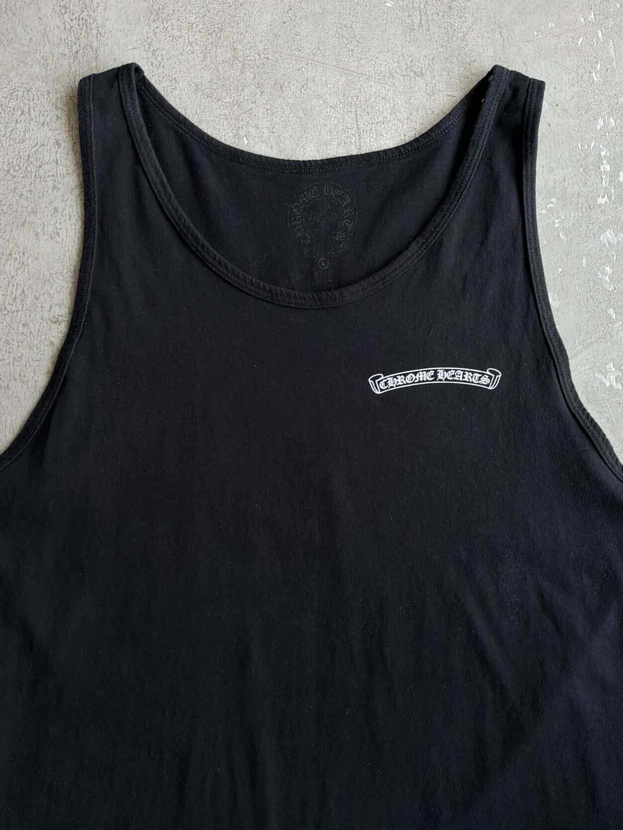 Chrome Hearts Jumbo Cross Tank Top