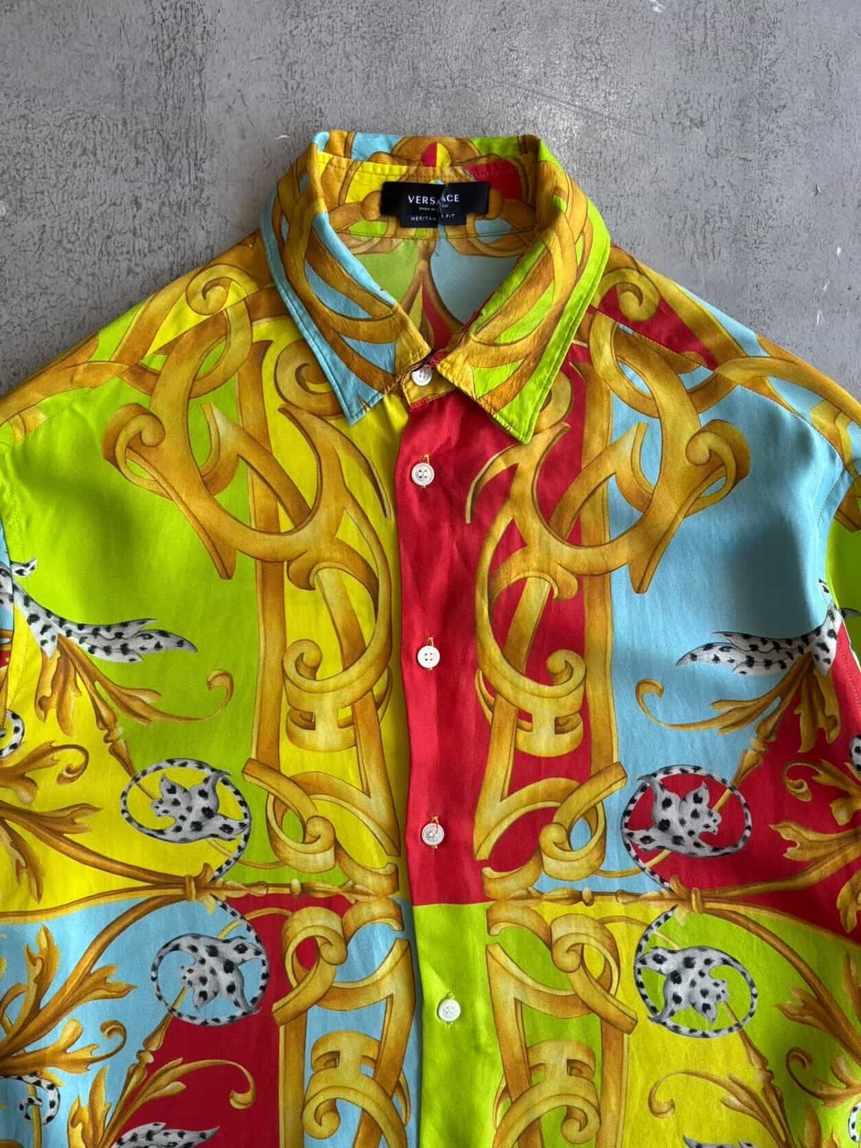 Versace Baroque Silk Shirt