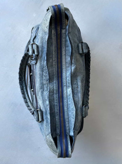 Balenciaga Classic City Navy Lambskin Bag