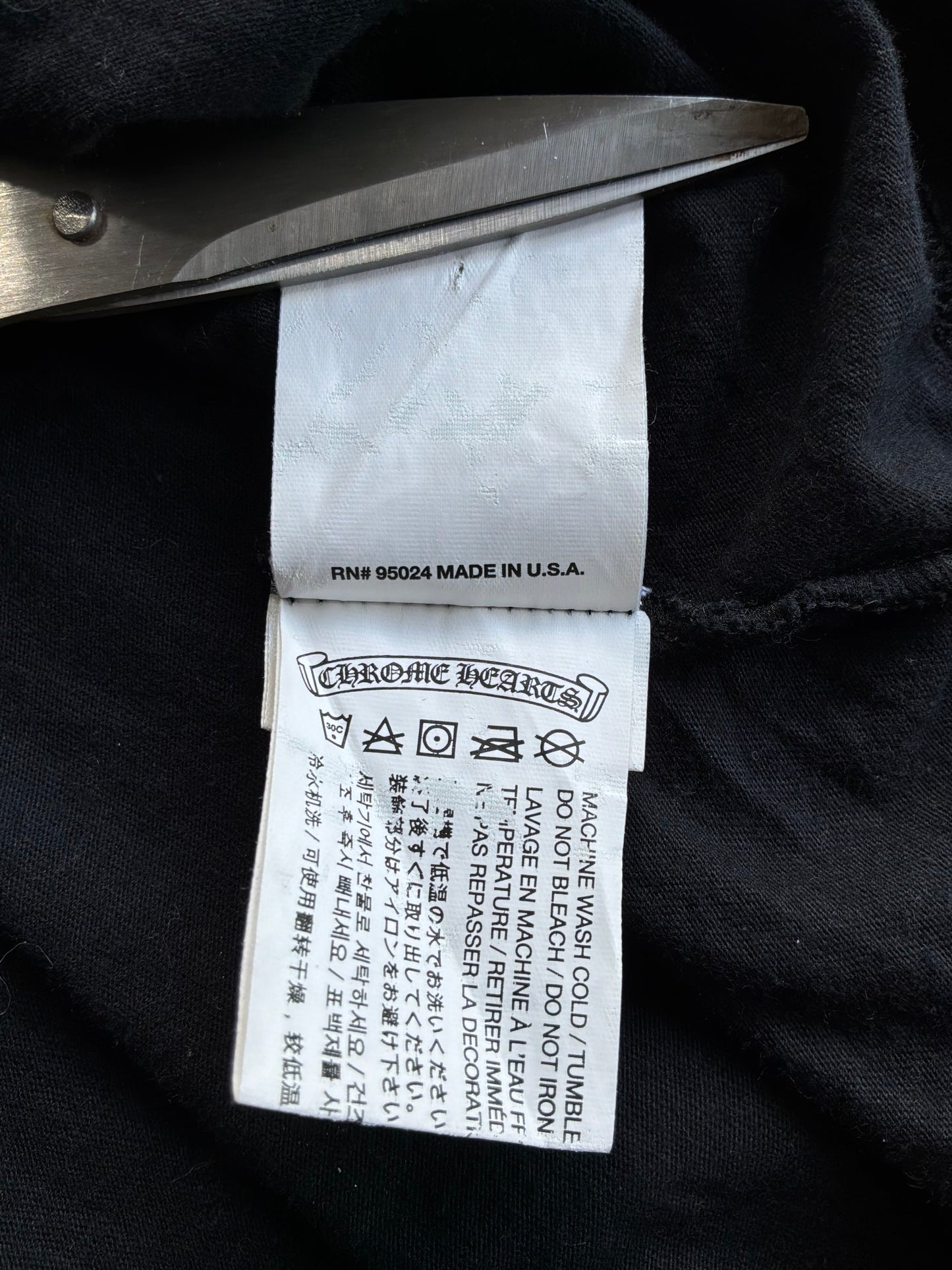 Chrome Hearts Cracked Horseshoe Tee