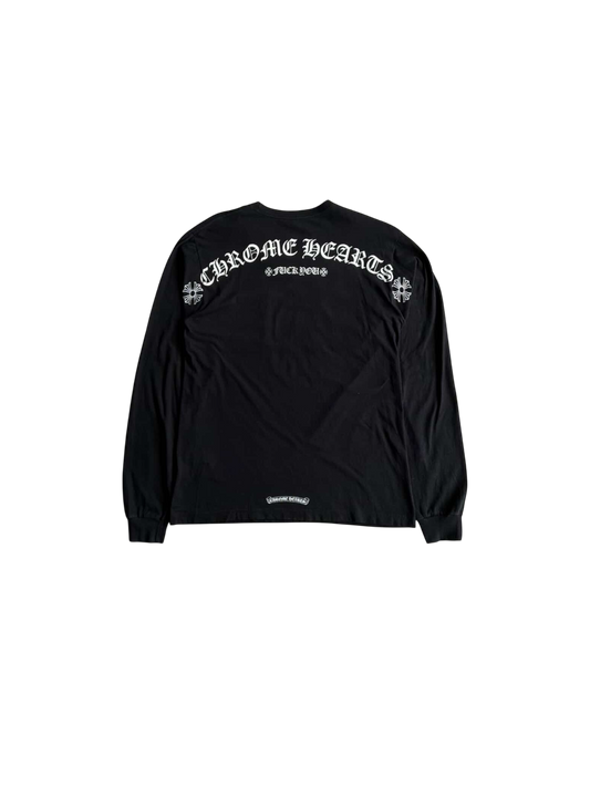 Chrome Hearts FUCK YOU Banner Longsleeves