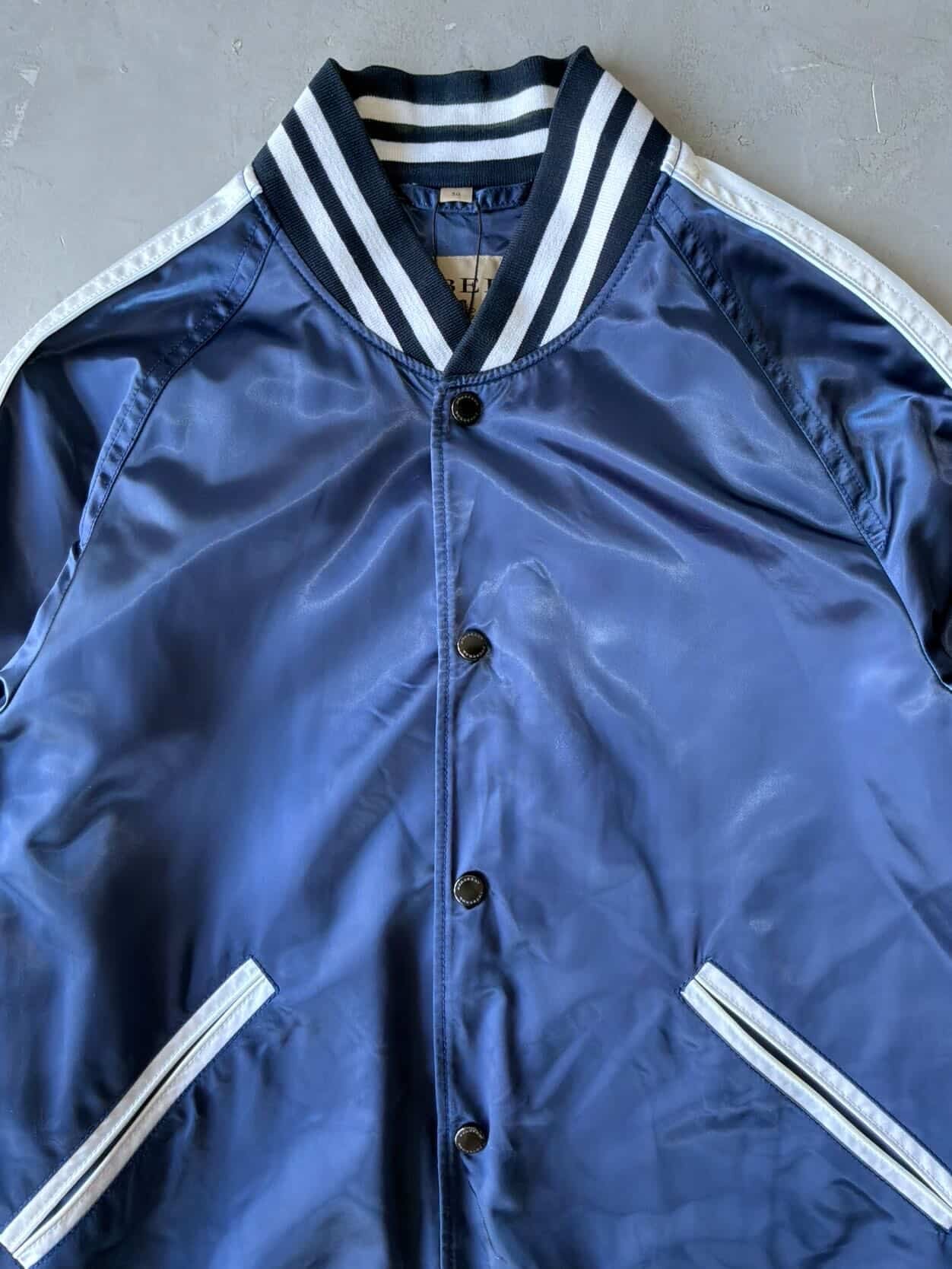 Burberry Silk Varsity Jacket