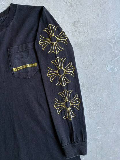 Chrome Hearts Cracked Horseshoe Longsleeves