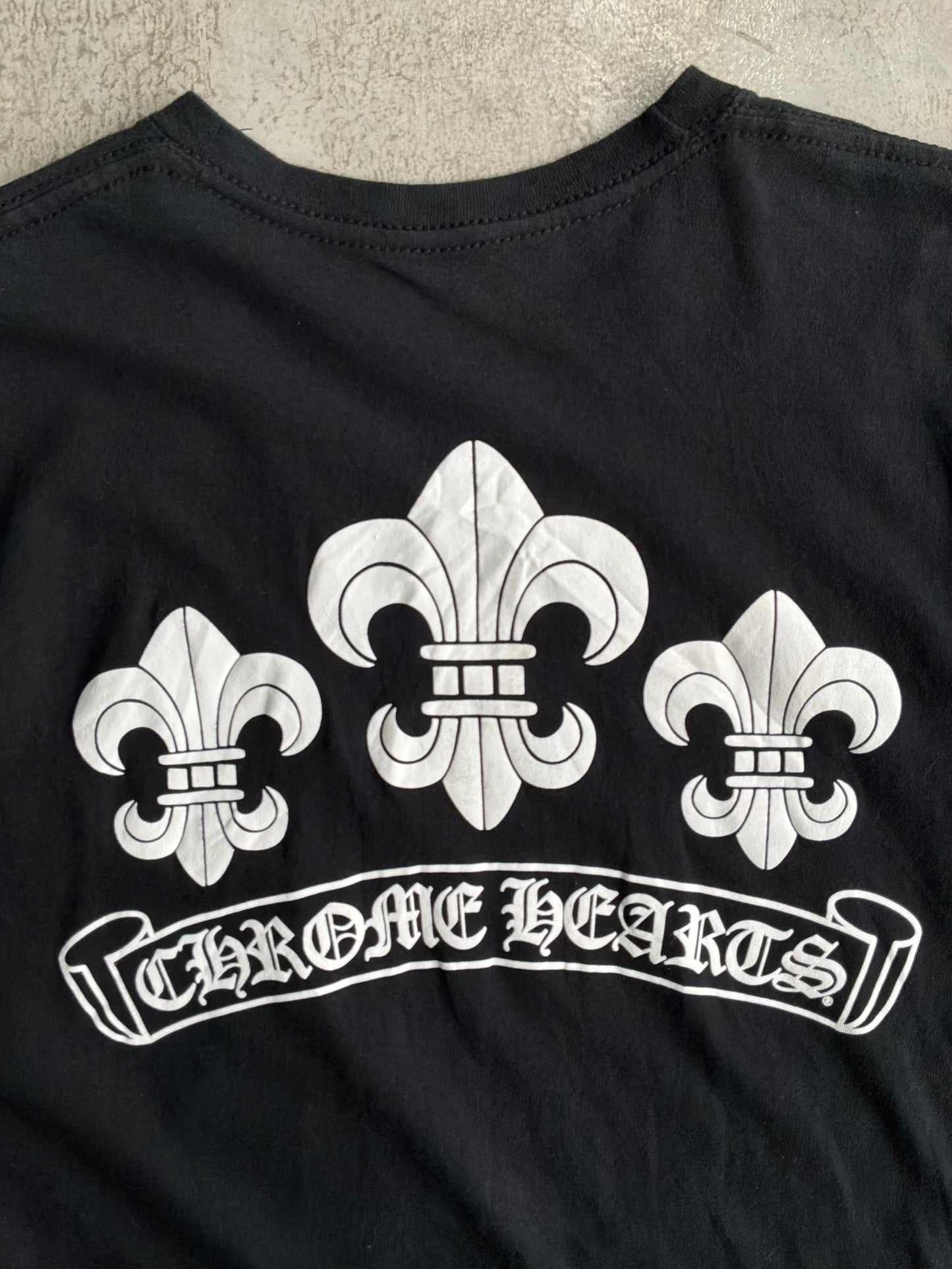 Chrome Hearts Tri Scout Black Tee