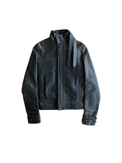 2003 Dior Hedi Slimane Leather Jacket