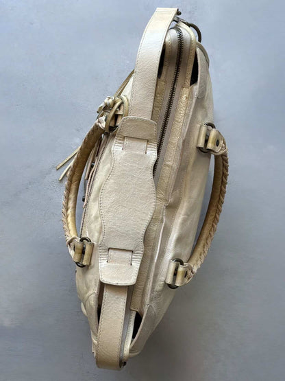 Balenciaga Classic City Beige Lambskin Bag