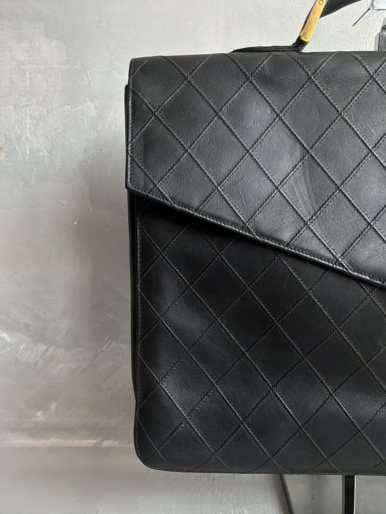 2000’s Chanel Quilted Lambskin Briefcase