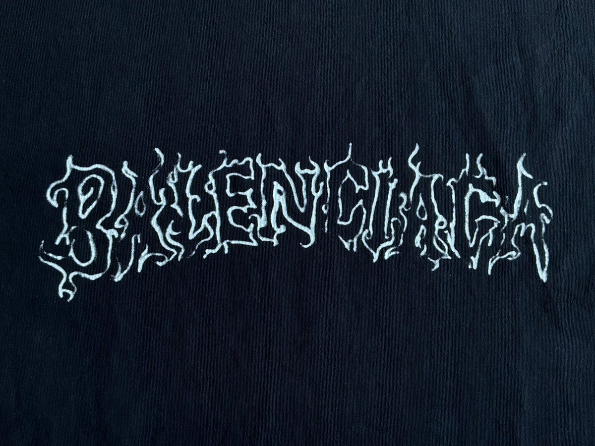 Balenciaga Metal Script Tee