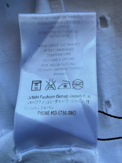 Givenchy Distressed Script Tee