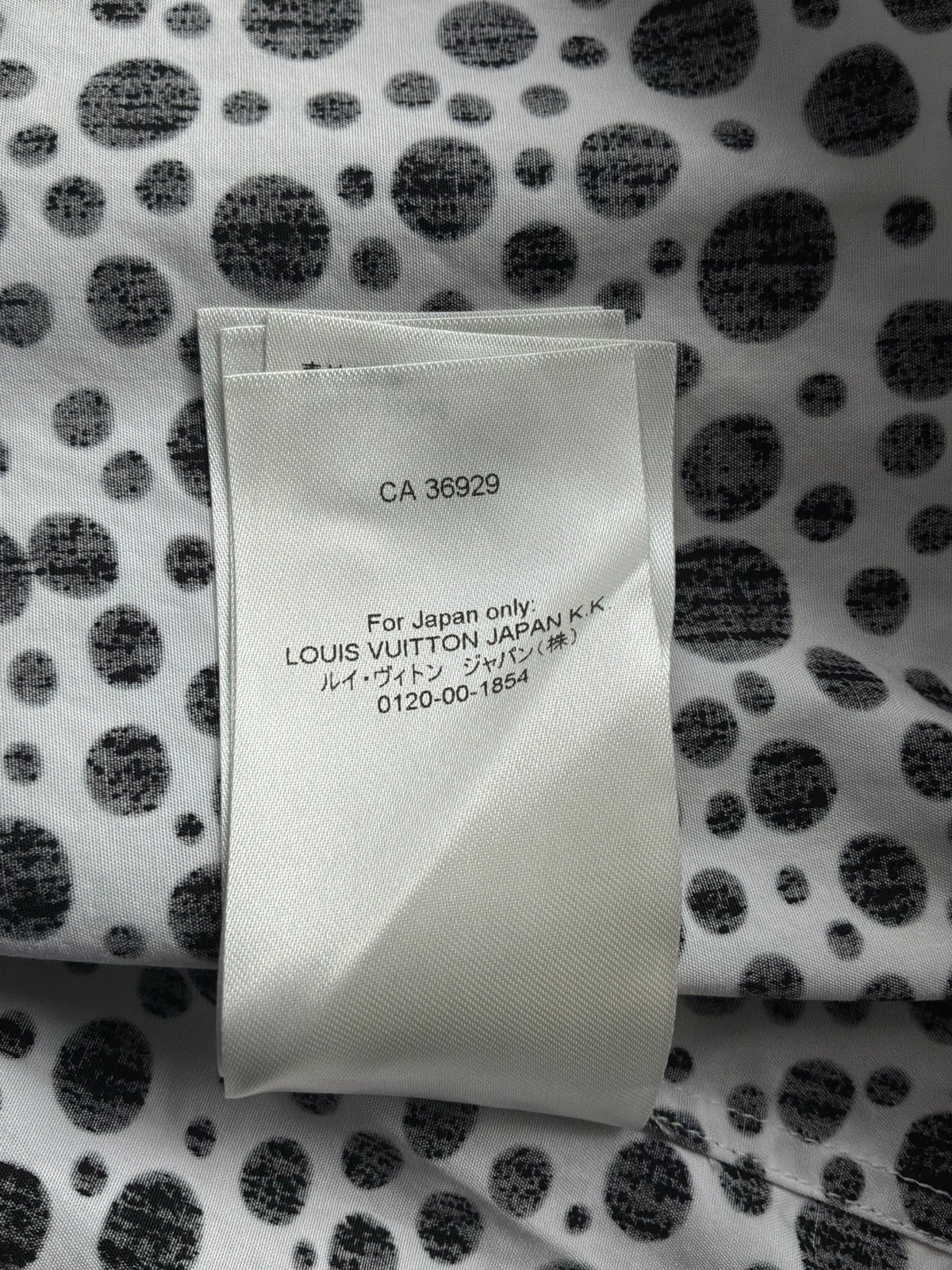 Louis Vuitton X Yayoi Kusama Polka Zip Up Shirt