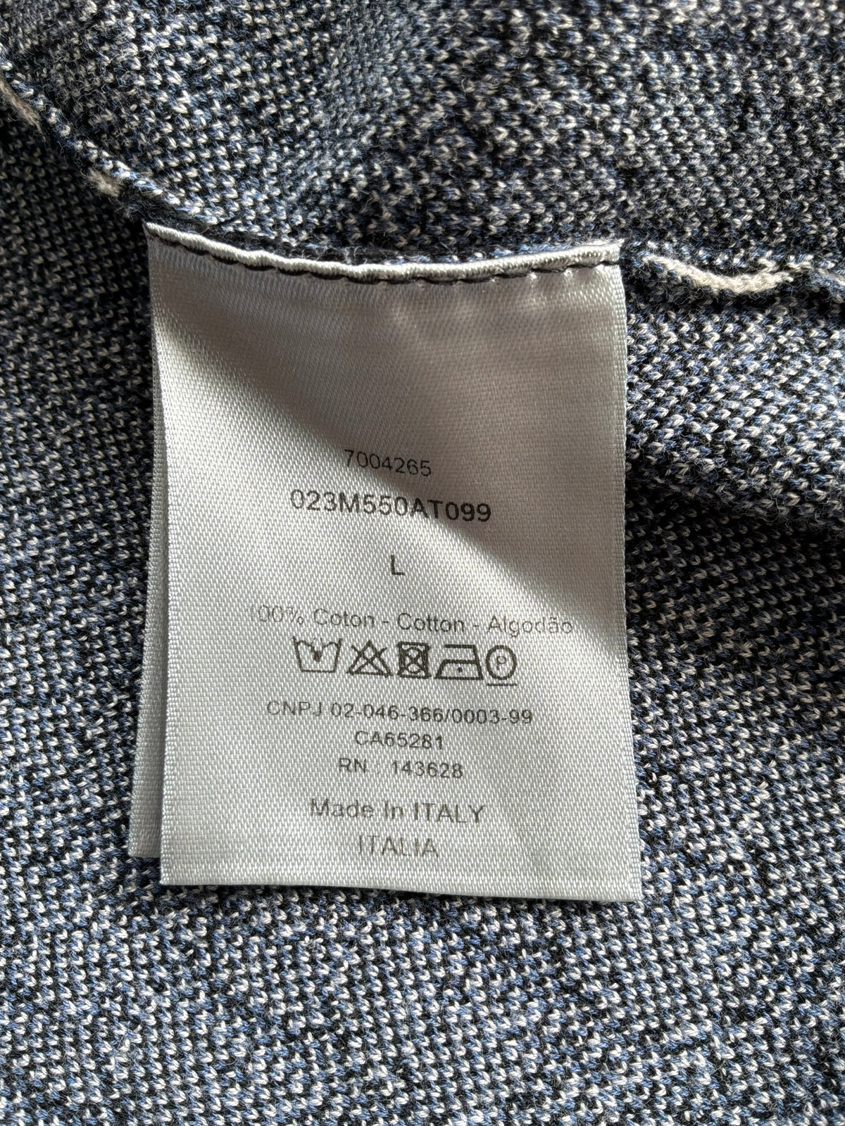 Dior Oblique Monogram Longsleeves Polo