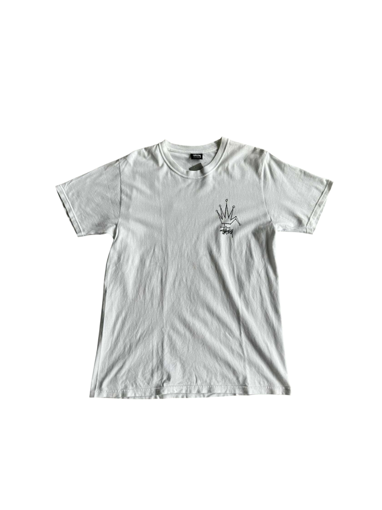 Stussy Vintage White Crown Tee