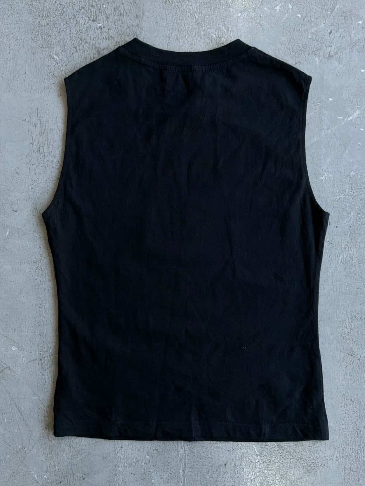 Dior Galliano Era Denim Script Tanktop