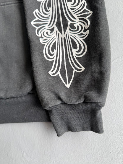 Vintage Chrome Hearts Horseshoe Floral Hoodie